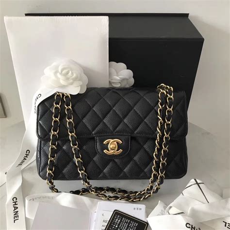 black chanel purse for sale|chanel black purse small.